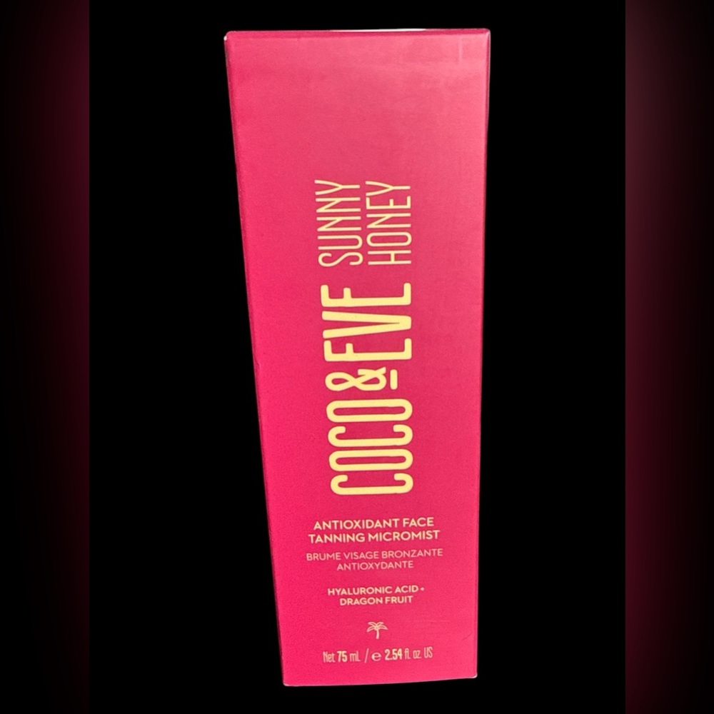 COCO & EVE Sunny Honey Antioxidant Face Tanning Micromist